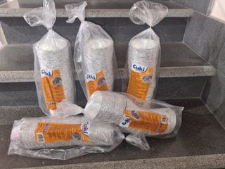 500 Pirottini Vaschette Alluminio Cuki Mod.501