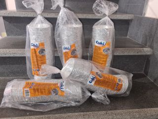 500 Pirottini Vaschette Alluminio Cuki Mod.501