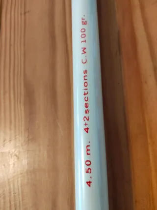 Caña nueva telescópica Vercelli Oxygen premium 450