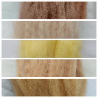 Set lana tintura naturale