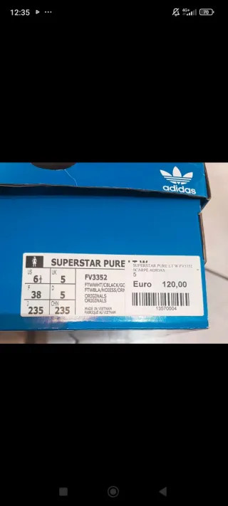 Adidas Superstar Pelle Bianche, inserti oro