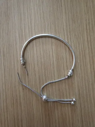 Pulsera Pandora Plata Ajustable