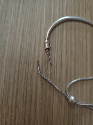 Pulsera Pandora Plata Ajustable