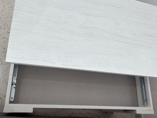 Mesa centro elevable blanco ártico