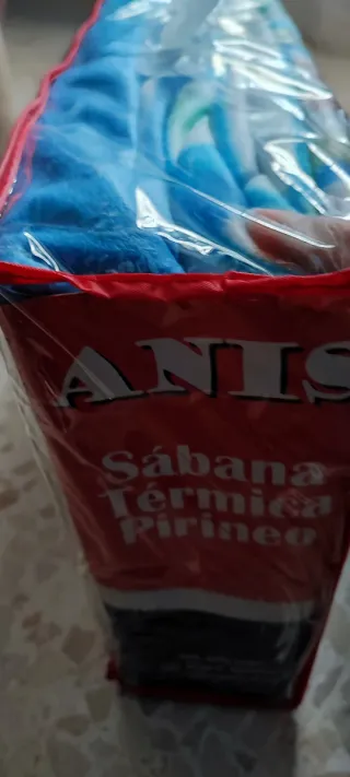 Sábana Térmica Pirineo ANIS de 135 cm.