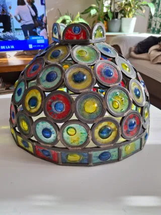 Lámpara Techo Vintage Redonda 36x26