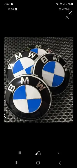 Tapabujes llantas BMW