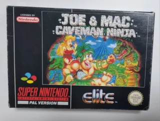 🇪🇸 Joe & Mac Super Nintendo snes supernes nes
