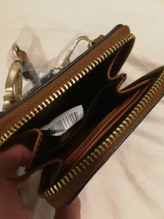 Bolso Cartera Guarda Móvil, diseño en pelo Parfois