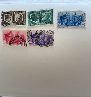 Francobolli Alleanza Italia Germania