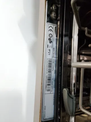 Lavavajillas Samsung Plata