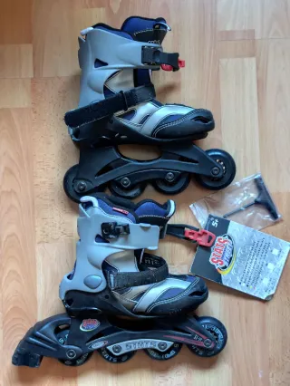 PATINES EN LINEA NIÑO TALLA 32-34 STATS STREET