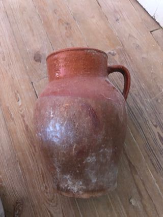 Cántaro barro principios S.XX 27x19cm