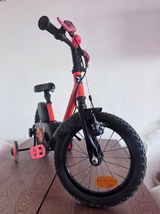 Bicicleta niño Btwin 14 naranja