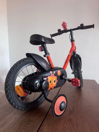 Bicicleta niño Btwin 14 naranja