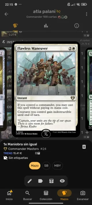 Mazo Commander Atla Palani.