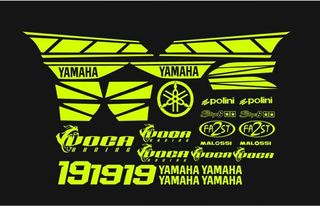 Kit Voca Jog RR Amarillo Flúor Completo