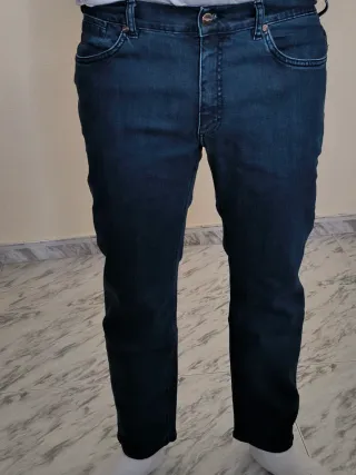 Pantalón vaquero Pertegaz Talla 46 Azul Marino