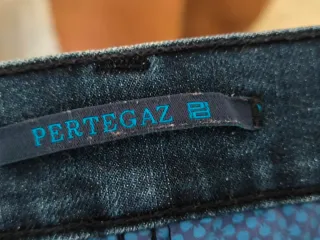 Pantalón vaquero Pertegaz Talla 46 Azul Marino