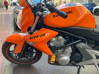 Kawasaki ER-6n Naranja