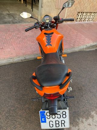 Kawasaki ER-6n Naranja