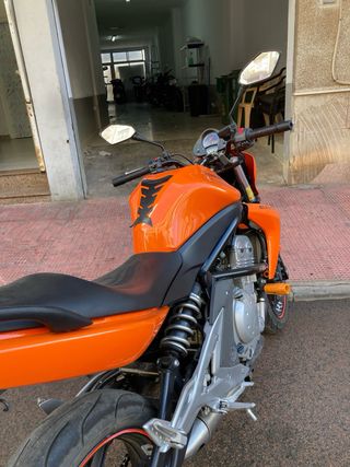 Kawasaki ER-6n Naranja