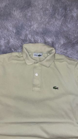 Polo Lacoste Beige Talla 4