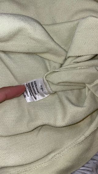 Polo Lacoste Beige Talla 4