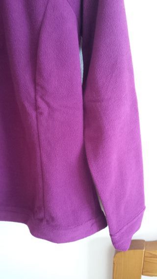 NUEVO Polar Morado TEX Talla S (t 36-38)