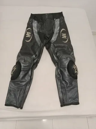 Traje para moto o mono completo de 2 piezas