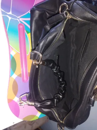 Bolso tote grande negro