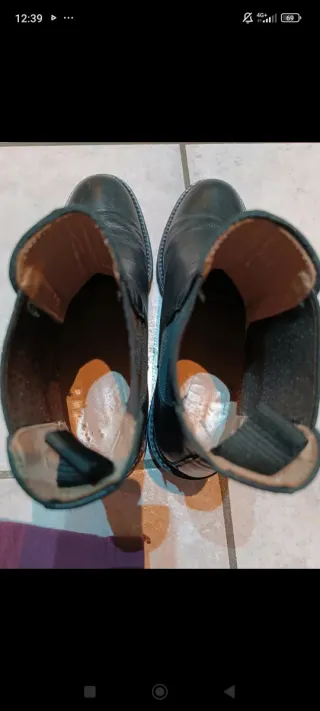 Stivaletti vera pelle fatti a mano made in Biella