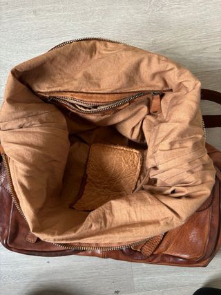 Bolso Piel Convertible Mochila Unisex