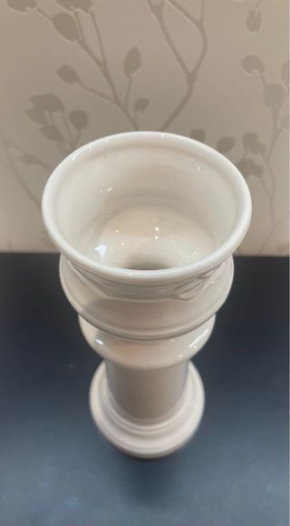 Portavelas cerámico artesanal VB ( Vilamarxant)