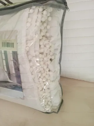 Colcha y Funda Almohada con relleno Don Algodón