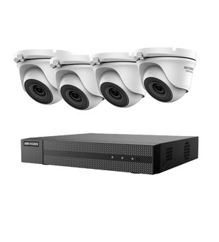 Kit CCTV Hikvision 4 Cámaras + DVR