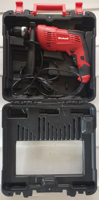 Vendo taladro percutor Einhell TC ID 1000 + maleta
