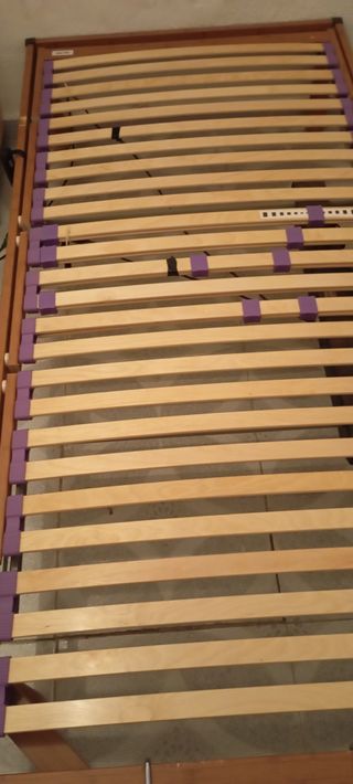 Cama articulada 90 + Colchón viscoelástico