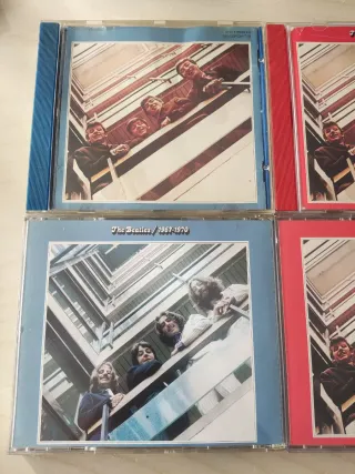 Lote 4 CDs The Beatles 1967-1970 y 1962-1966
