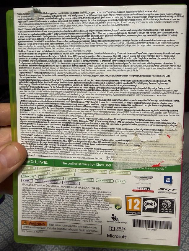 Kinect Xbox 360 + Pack Juegos Kinect