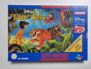 🇪🇸 Libro de la Selva Super Nintendo snes nes