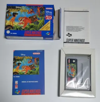 🇪🇸 Libro de la Selva Super Nintendo snes nes