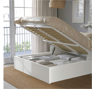 Cama MALM 140x200 con arcón