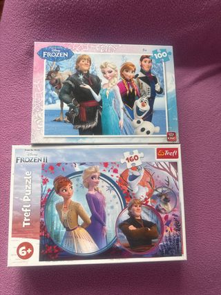 2 Puzzles Frozen Disney