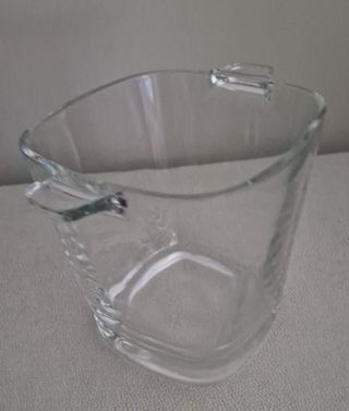 Cubitera de cristal cuadrada