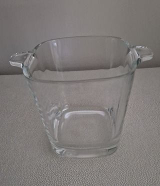 Cubitera de cristal cuadrada