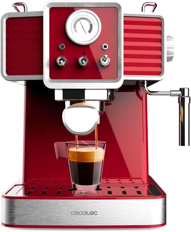 Cafeteira Cecotec Power Espresso 20 Roja