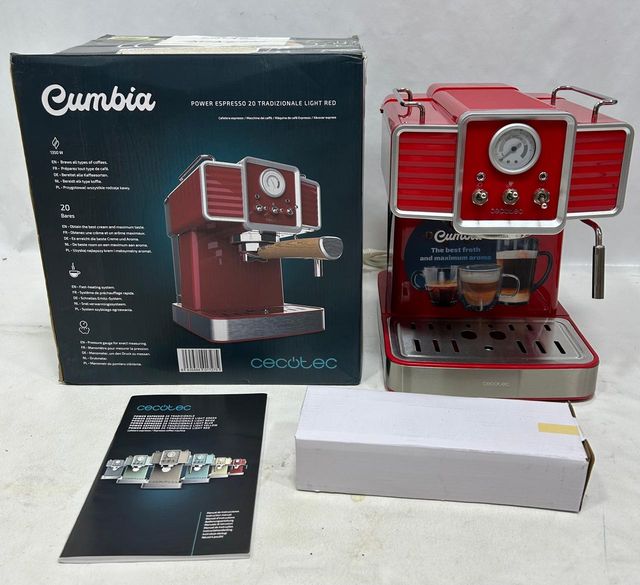 Cafeteira Cecotec Power Espresso 20 Roja