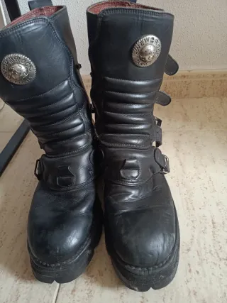 Botas New Rock Negras Talla 43