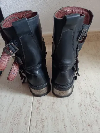 Botas New Rock Negras Talla 43